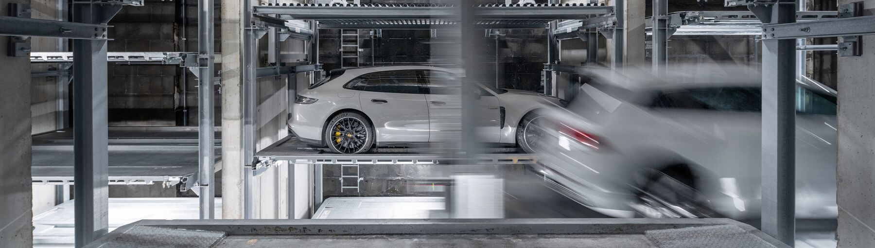 Das automatische Parksystem in Den Haag: Autos parken sicher und zuverlässig auf WÖHR Parksafe 583.