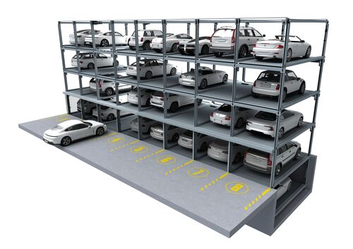 Visualisation of the parking system