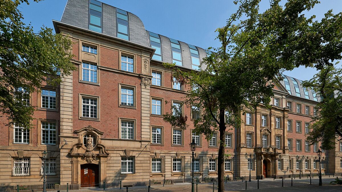 Exterior view of the Kameha building in Düsseldorf