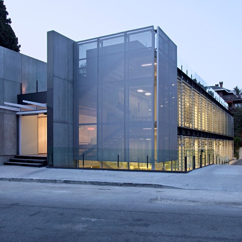 Edificio del proyecto Apolonio Morales en Madrid